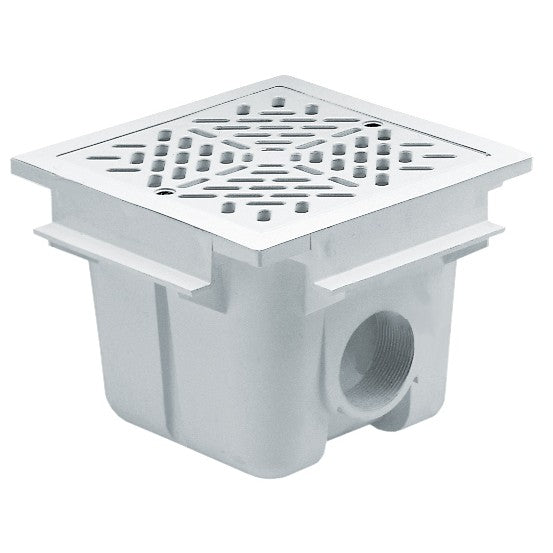 Bonde de Fond Carrée AstralPool 210×210 mm - Pour Piscines Béton
