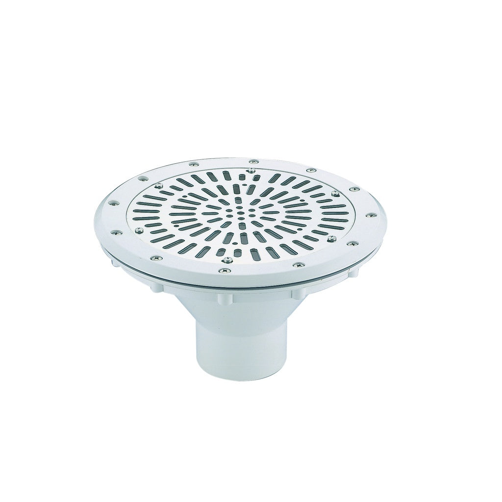 Buse de fond 3 pouces réglable AstralPool grille inox liner