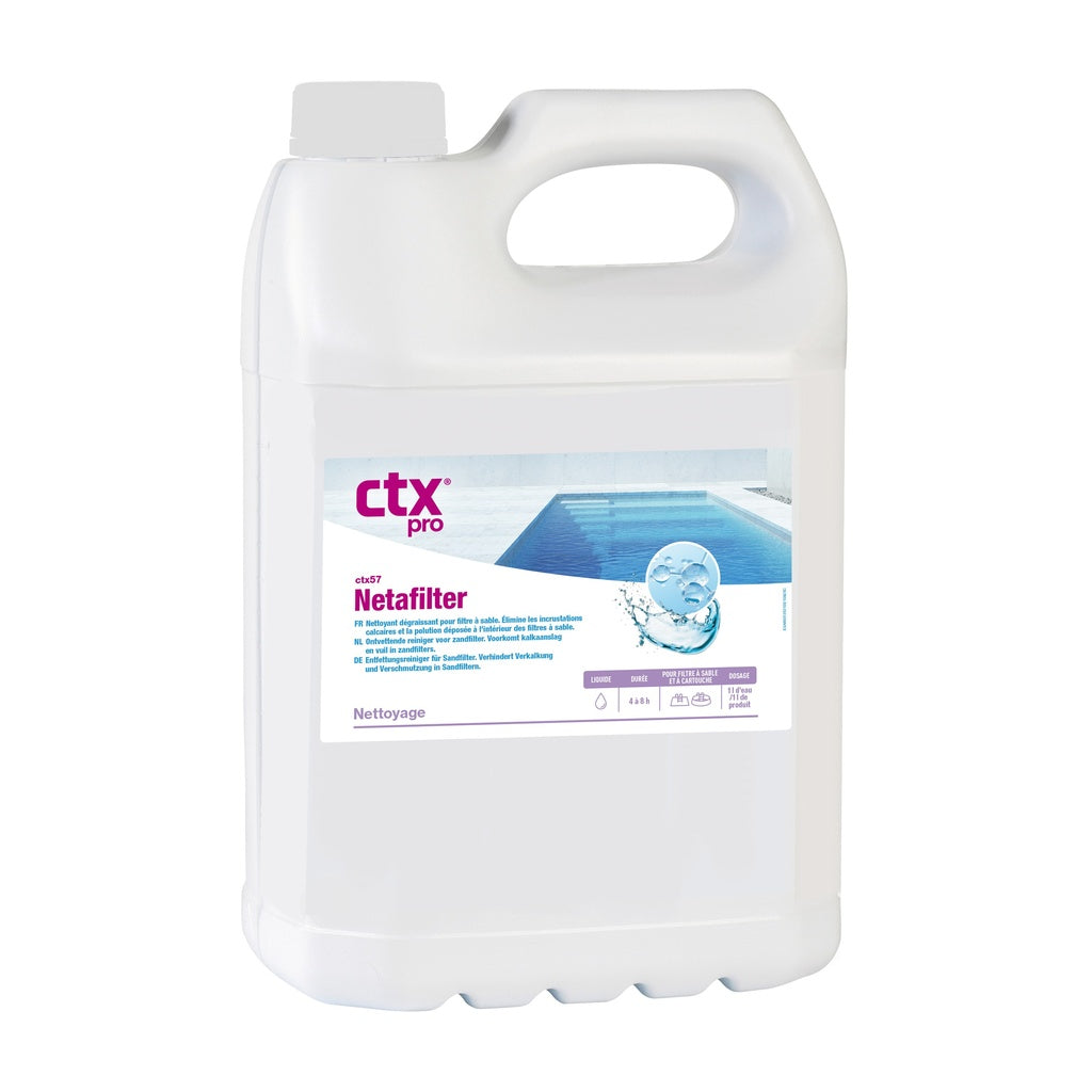 CTX 57 Netafilter Nettoyant Filtre Piscine 5 L