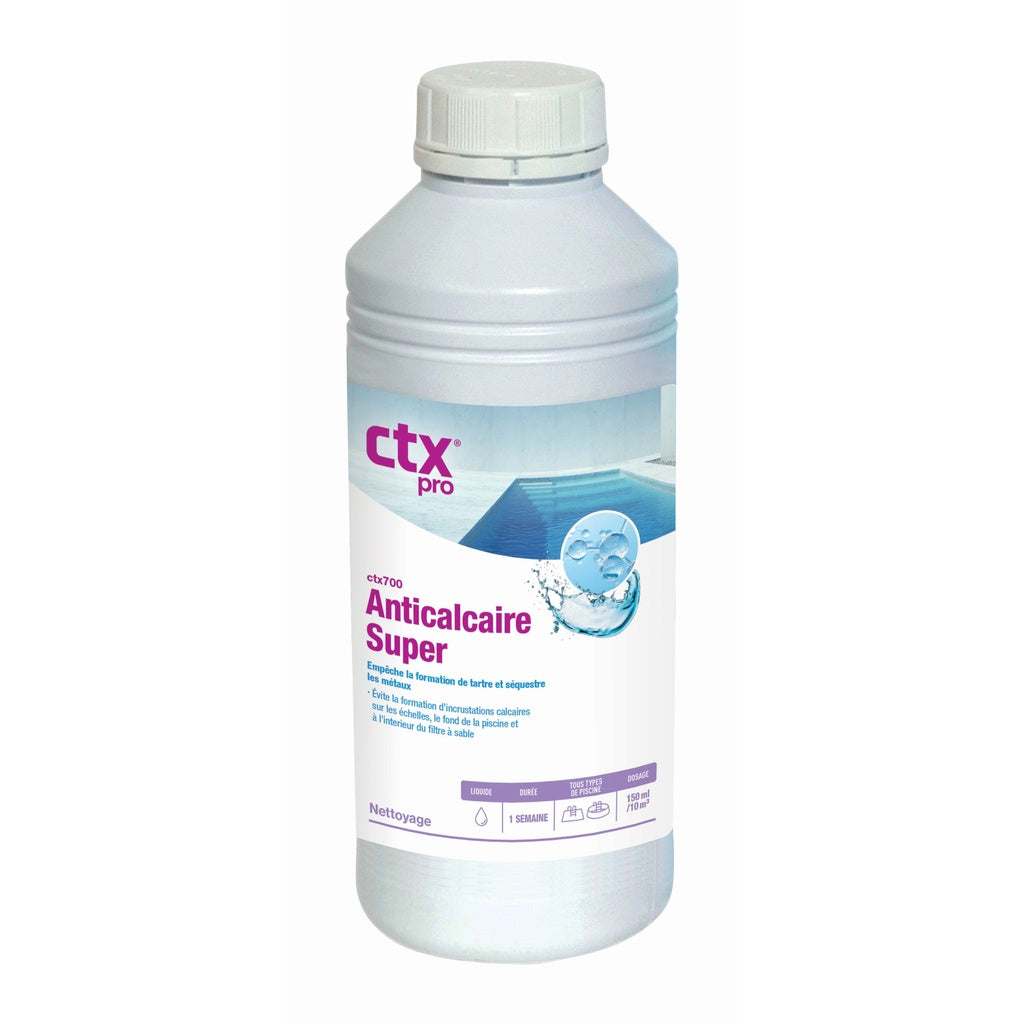 CTX 700 Anticalcaire Super Piscine 1 L