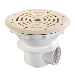 Bonde de Fond AstralPool Ø210 mm Modèle Parker - Grille ABS - 4 Coloris