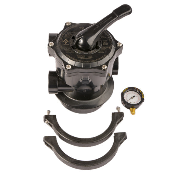 Vanne multivoies 6 voies 1"1/2 Pentair TAGELUS TA40 TA60 - Noire