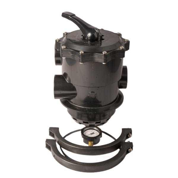 Vanne Multivoies Pentair Tagelus 2" 6 Positions Noire - Filtre à Sable TA100