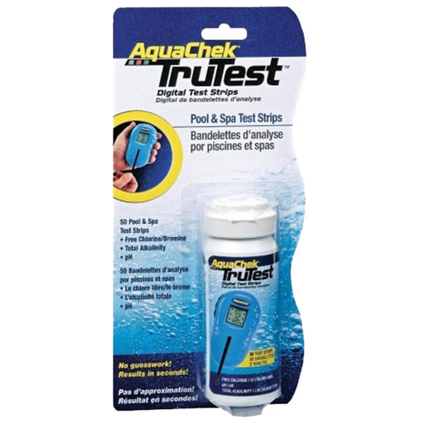 AquaChek TruTest - Recharge 50 bandelettes analyse eau piscine et spa