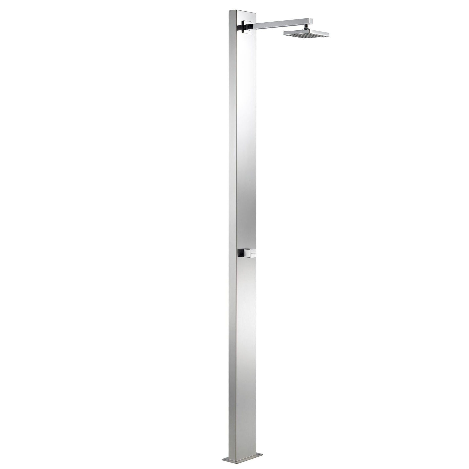 Douche Piscine AstralPool Niagara - Inox AISI-304 Poli Pommeau Carré Anti-Calcaire