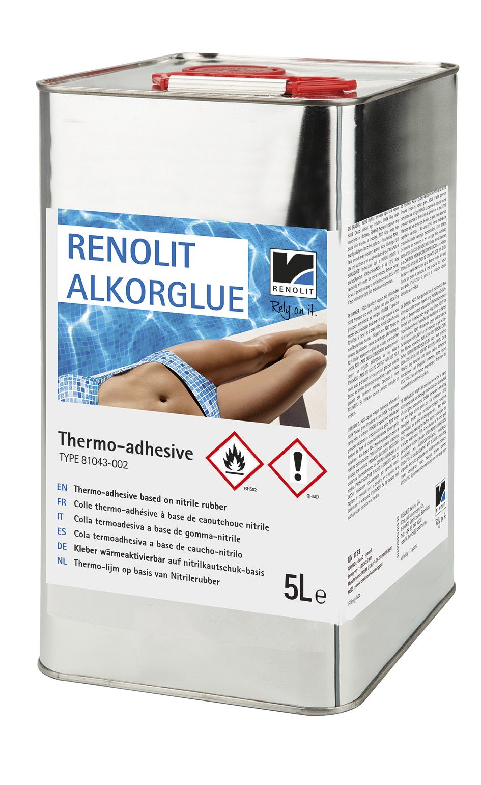Colle Renolit Alkorglue Nitrile 5 L
