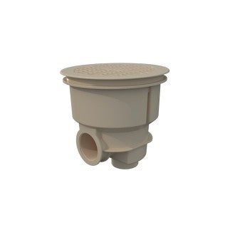 Bonde de Fond NORM AstralPool Grille Plate - Piscines Béton - 4 Coloris