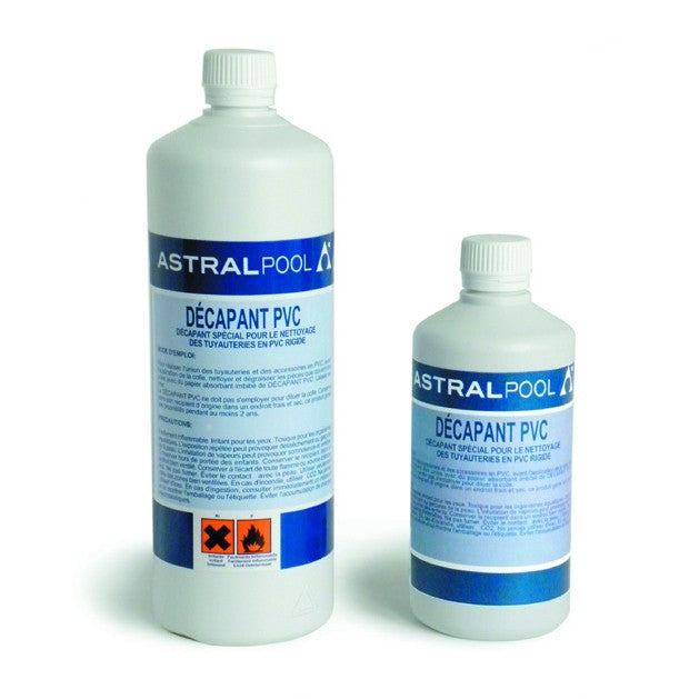 Décapant PVC AstralPool 1000 ml - Préparation Collage Tuyaux Piscine