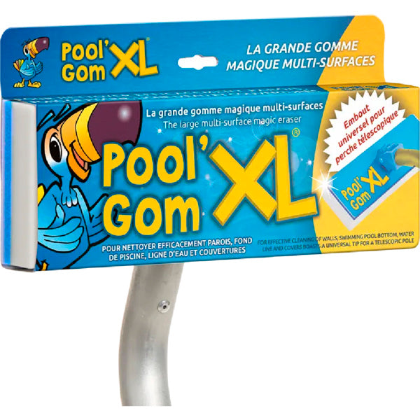 Balai Pool'Gom XL Toucan Productions - Gomme magique 26x9 cm nettoyage piscine