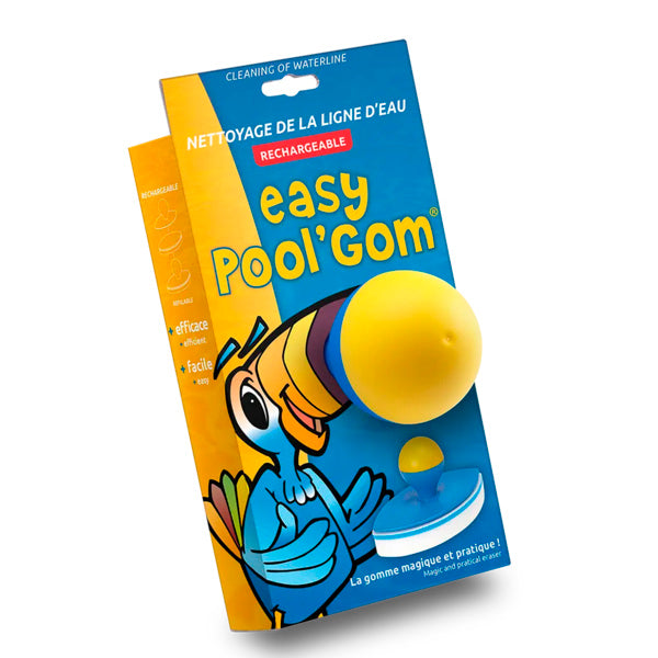 Gomme Magique Easy Pool'Gom Toucan - Nettoyant Ligne d'Eau Piscine