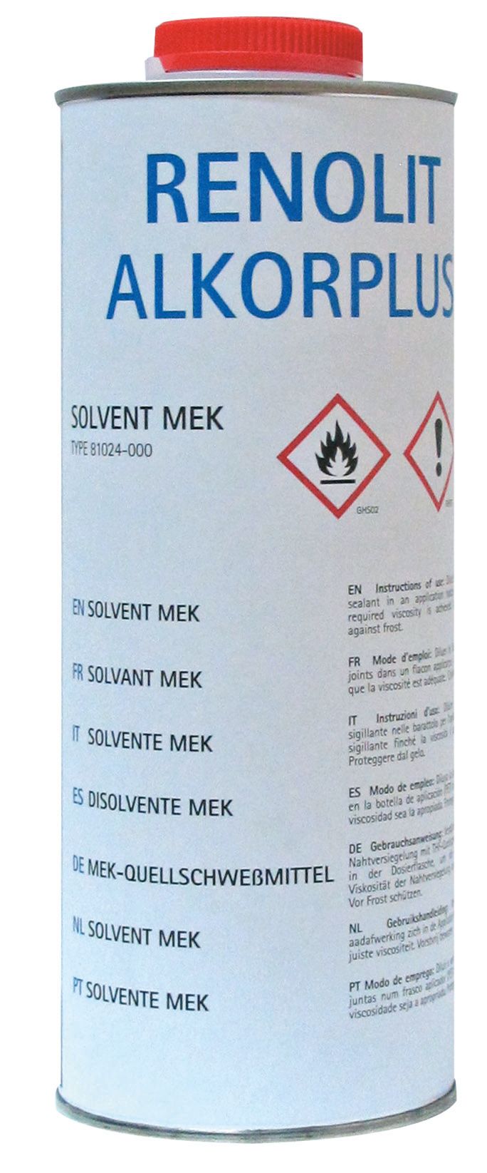 Dissolvant MEC Incolore Renolit Alkorplus 1 L