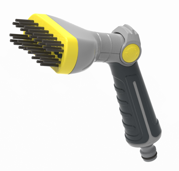 Brosse Pistolet Zodiac Serenit - Nettoyage Piscine Fixation Clips