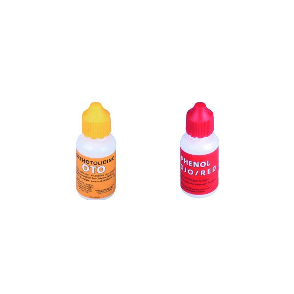 Trousse d'analyse liquide chlore & pH Flowdians pour piscine