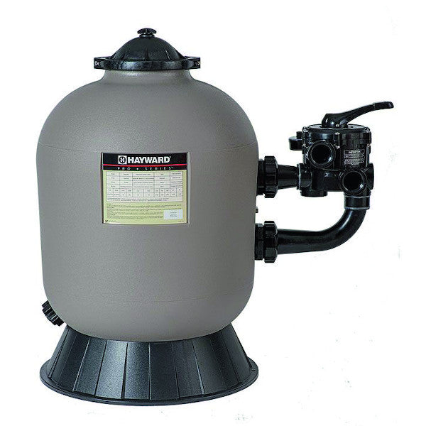 Filtre à sable piscine Hayward Pro Side 30 m³/h - S0360SXE - Vanne Vari Flo 2"