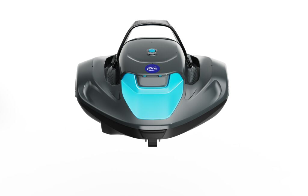 Robot piscine sans fil Gre Moovo 90 - Autonomie 90 min - Piscine hors-sol jusqu'a 80 m2