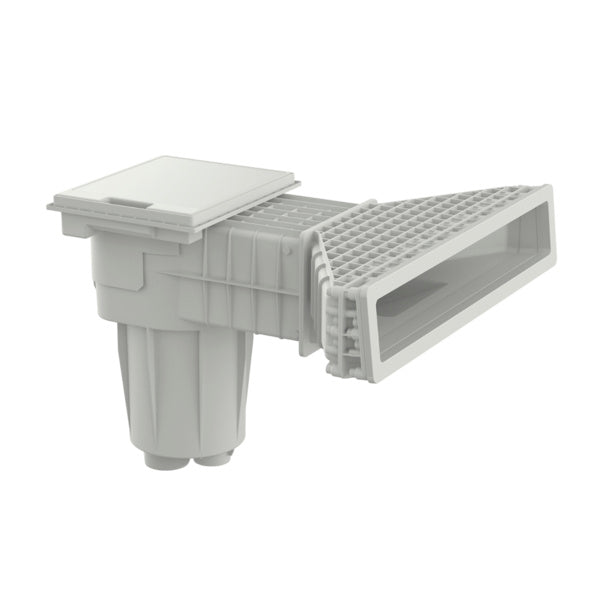 Skimmer Hayward X-Pro 600 grande meurtrière - piscine liner - blanc