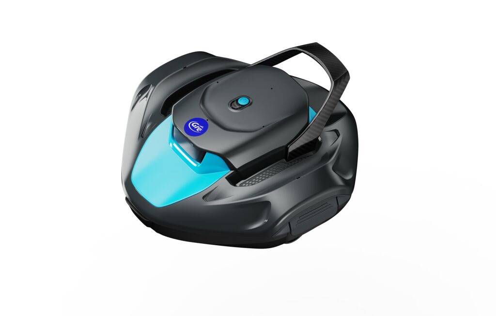 Robot piscine sans fil Gre Moovo 90 - Autonomie 90 min - Piscine hors-sol jusqu'a 80 m2