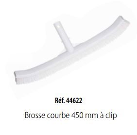 Brosse Courbe 450 mm à Clip AstralPool T58C