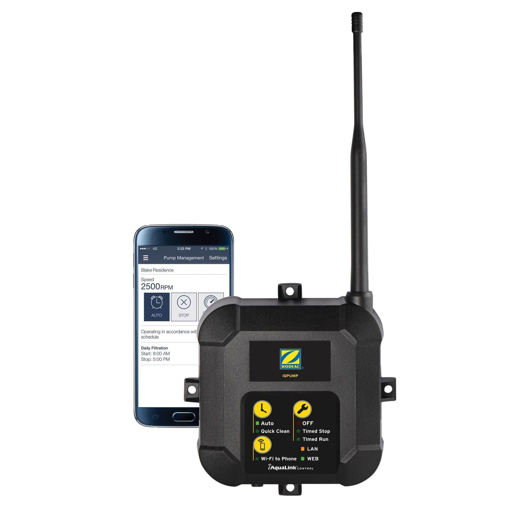 Module iQPUMP Zodiac - Pilotage Pompe Vitesse Variable