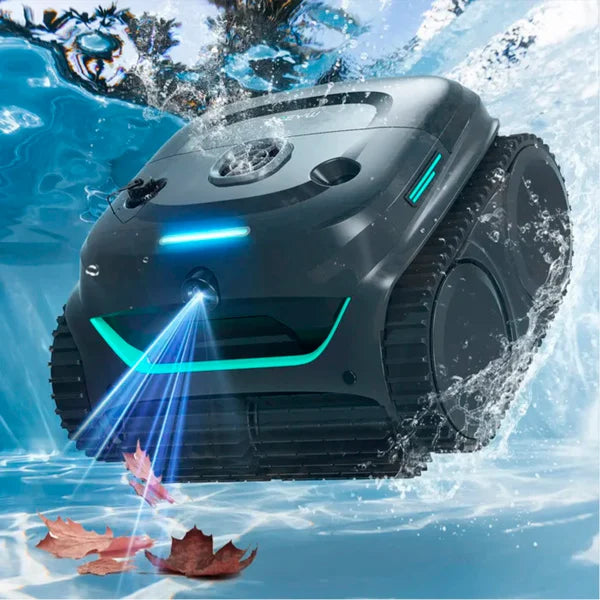 Robot de Piscine Sans Fil Wybot C2 Pro Vision — IA & 200 m²
