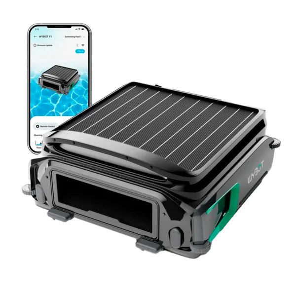 Skimmer de Surface Solaire Wybot F1 — Robot Nettoyage Surface Piscine