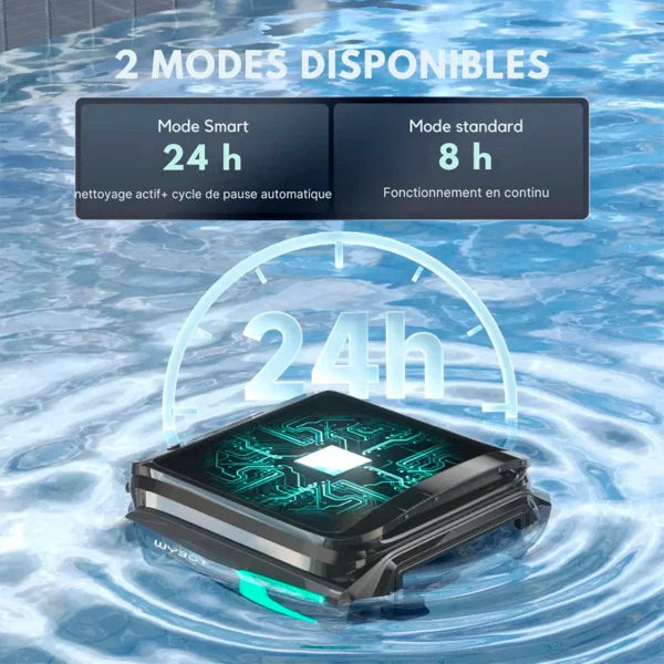 Skimmer de Surface Solaire Wybot F1 — Robot Nettoyage Surface Piscine