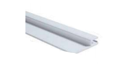 Rail Accrochage Liner HUNG PVC Blanc 90 mm - Barre 2,5 m