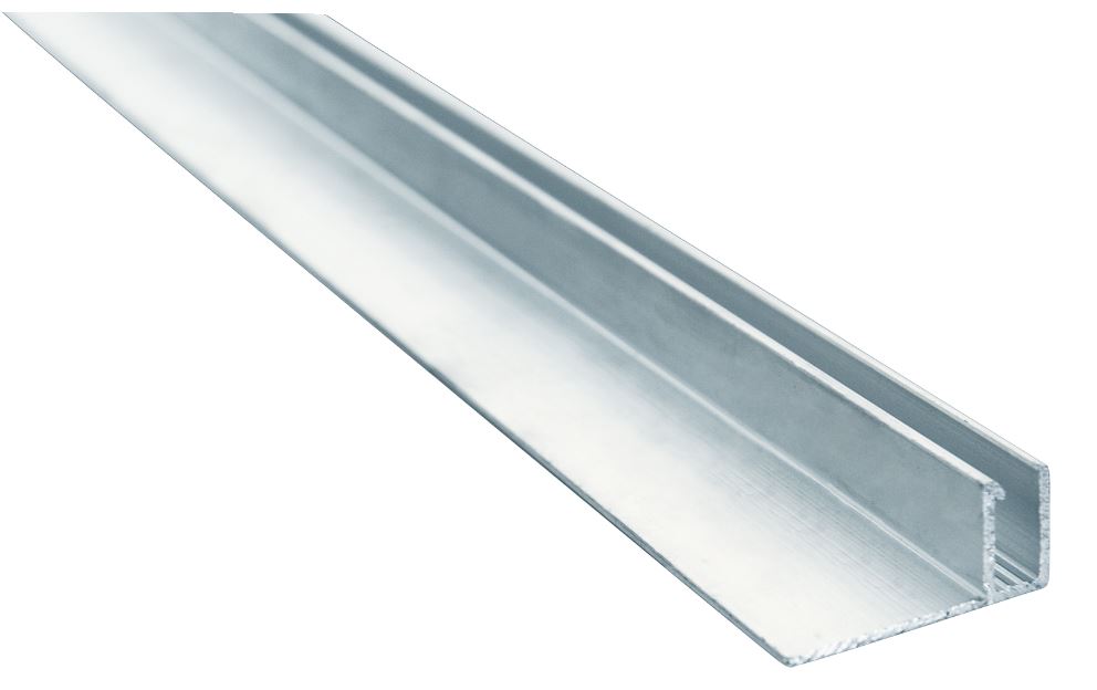 Rail de Fixation Liner Aluminium Vertical - Barre 2 m