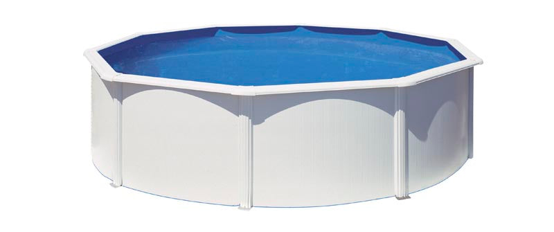 Piscine Hors-Sol Acier Ronde FIDJI Ø460 × 120 cm