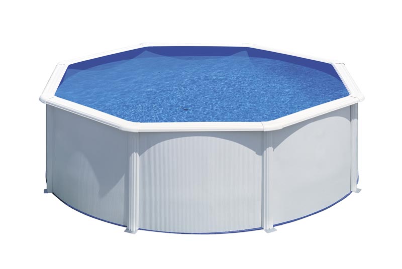 Piscine Hors-Sol Acier Ronde FIDJI Ø300 × 120 cm
