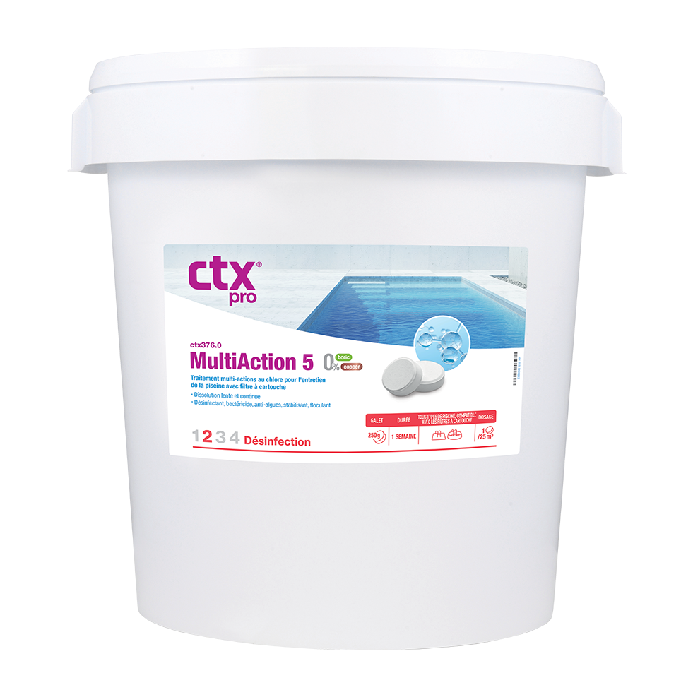 CTX-376.0 MultiAction 5 Galets 250 g - 25 kg - Format Pro