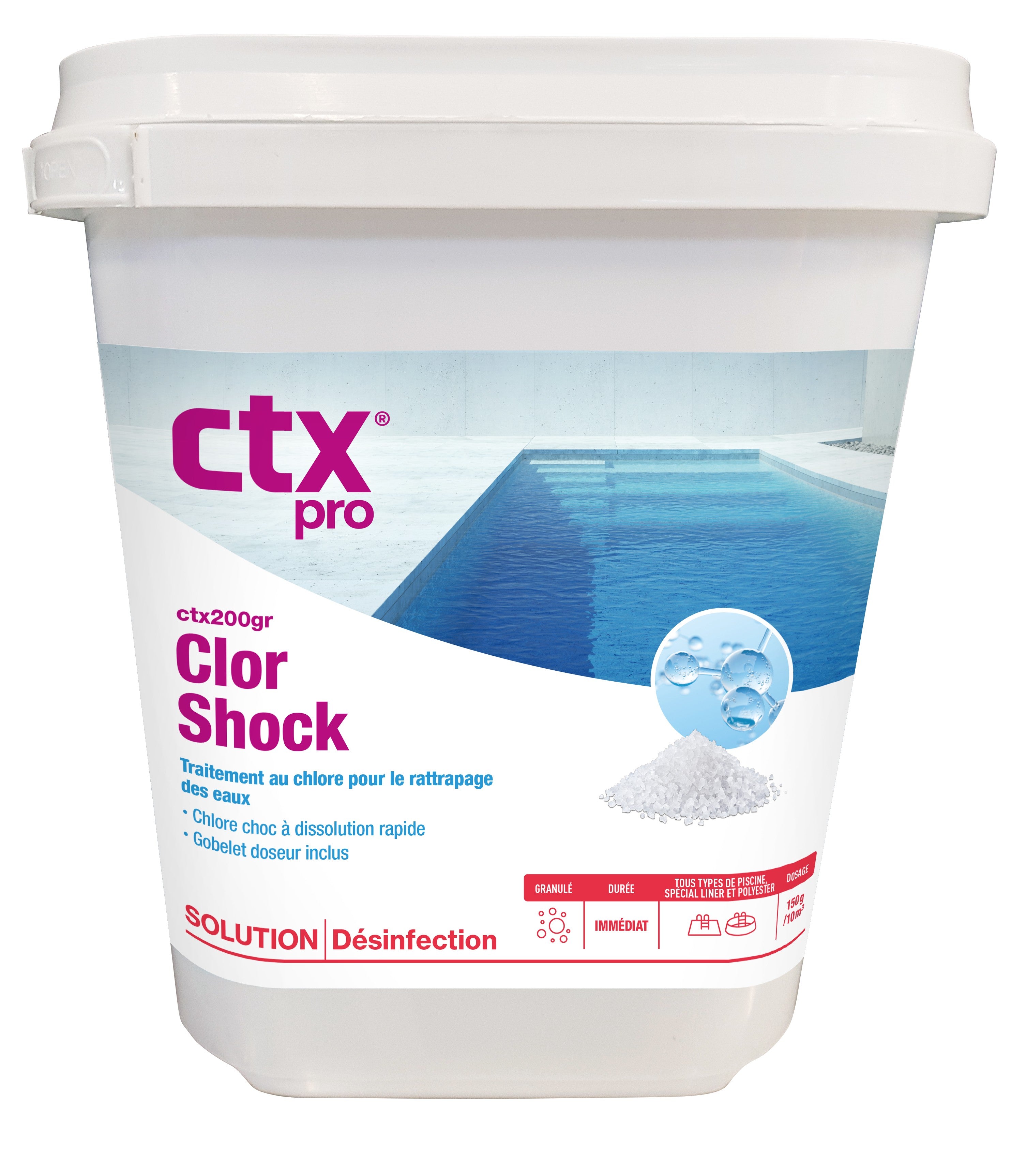 CTX-200 Chlore Rapide Granulés ClorShock - 5 kg