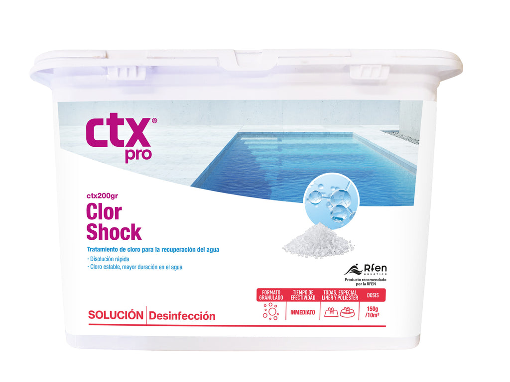 CTX-200 Chlore Rapide Granulés ClorShock - 25 kg - Format Pro