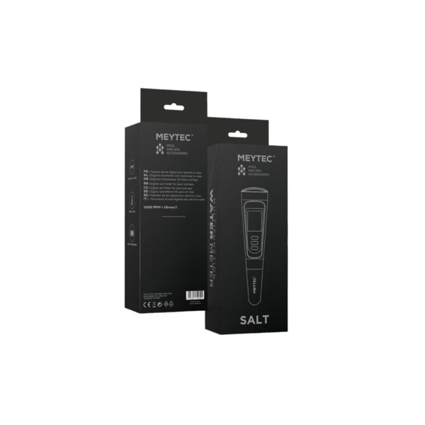 Testeur de sel électronique Meytec GT-500S piscine jusqu'à 10 000 PPM IP67