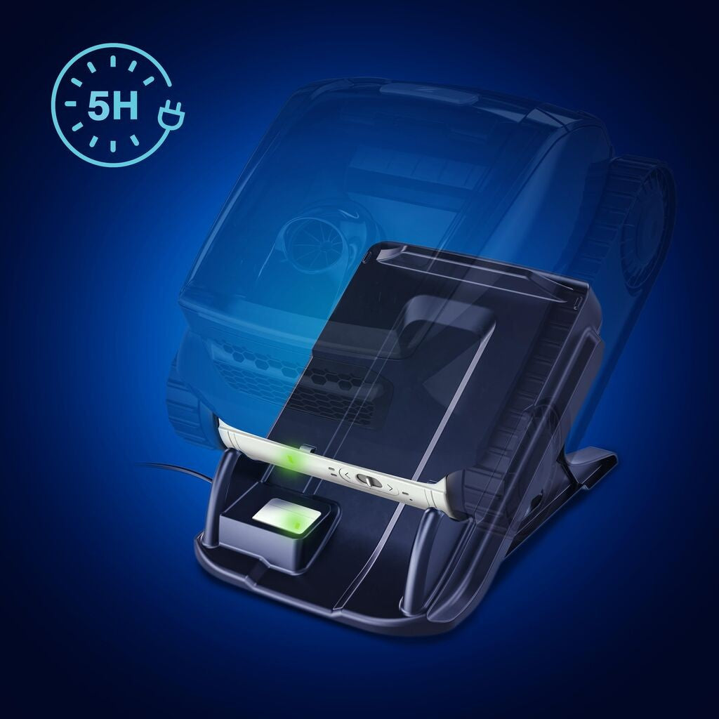 Robot Piscine Sans Fil Zodiac Freerider RF 5400 iQ - Double Filtration Fond Parois Ligne d'eau - Image 4