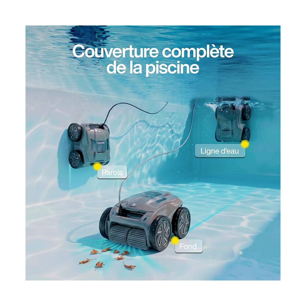 Robot piscine Zodiac Alpha OA 6600 iQ — Sensor Nav 4WD App iAquaLink