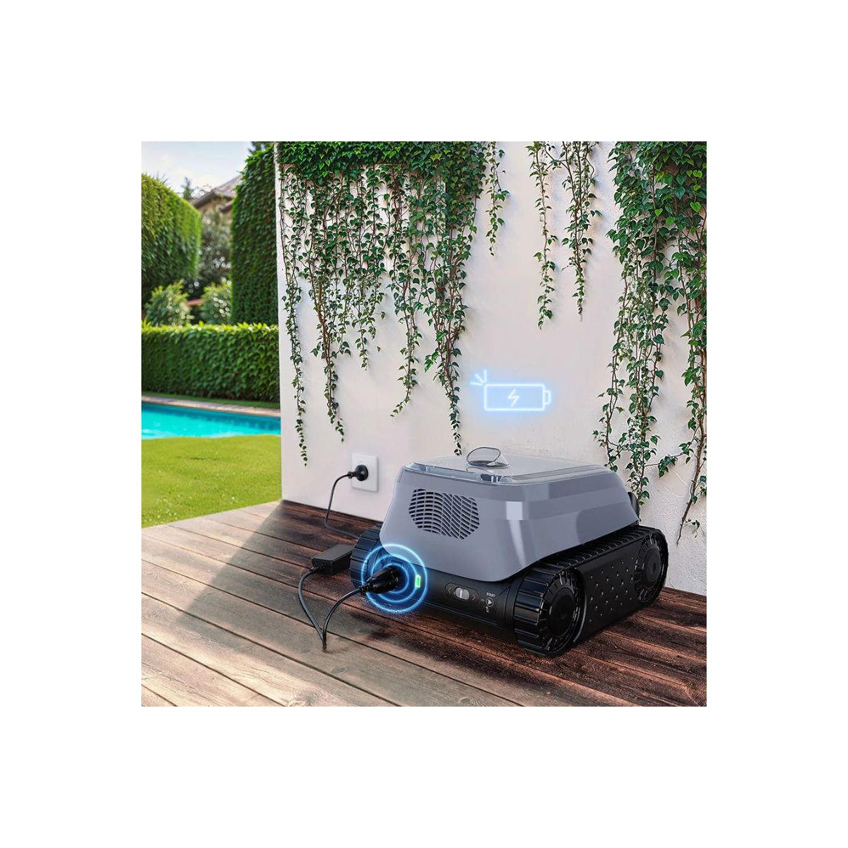 Robot piscine sans fil Zodiac Freedom OF 42 iQ — Batterie lithium App iAquaLink