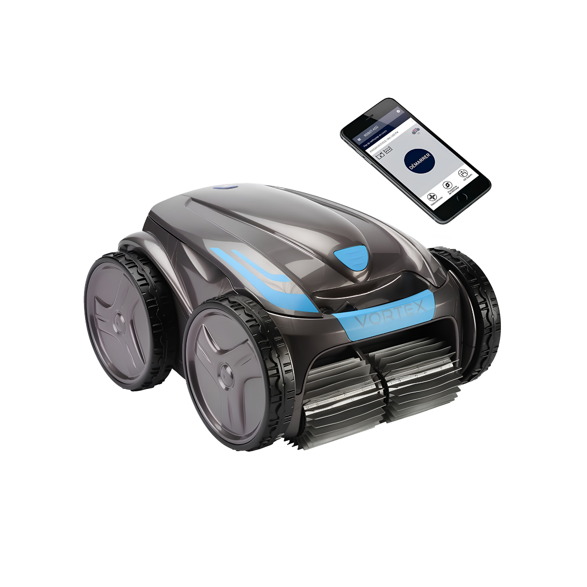 Robot piscine Zodiac Vortex 4WD OV 5480 iQ — Wi-Fi App iAquaLink 15 x 7 m